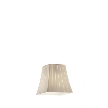 Justice Design Group FSN-8815-10-RBON-DBRZ Justice Design Group FSN-8815-10-RBON Fusion 1 Light Large Pendant with Ribbon Pattern Shade